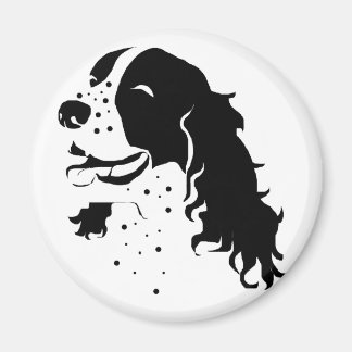 Laughing Springer Spaniel Magneet