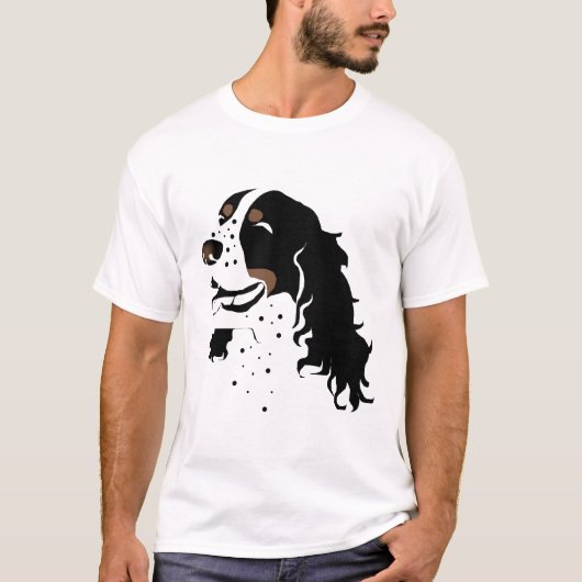 Laughing Springer Spaniel T-shirt (Voorkant)