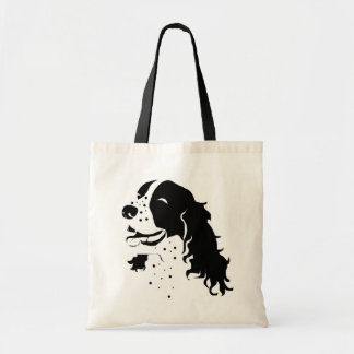 Laughing Springer Spaniel Tote Bag