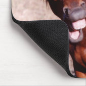 Laughing Standardbred Horse Mousepad Muismat (Hoek)