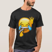 Laughing Suicide Emoji Classic T-Shirt (Voorkant)