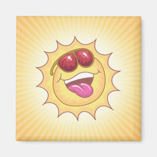 Laughing Sun Magneet