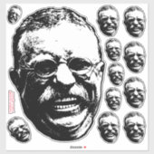 Laughing Teddy Sticker (Vel)