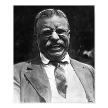 Laughing Theodore Roosevelt Foto