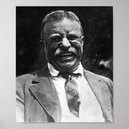 Laughing Theodore Roosevelt Foto Poster