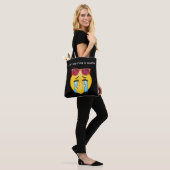 Laughing Through Tears Tote Bag (Op model)