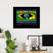 Laughing Tiger Sour Citrus fine art poster (Thuiskantoor)