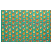 Laughing Tiger Waterverf Green Stof (Fat Quarter)