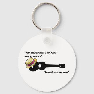 Laughing Ukulele Sleutelhanger
