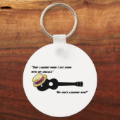 Laughing Ukulele Sleutelhanger (Voorkant)