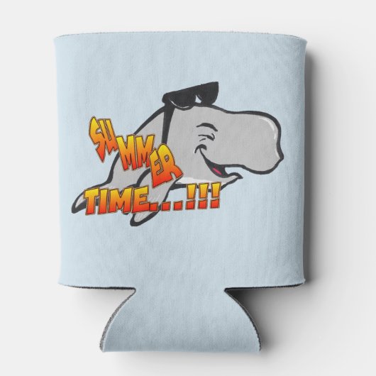 Laughing Whale Cartoon Koelbox Blikjeskoeler (Achterkant)