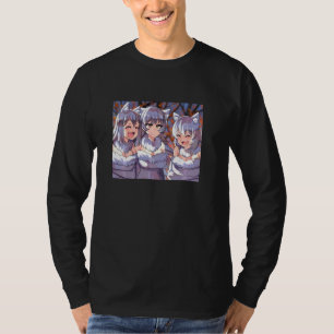 Laughing Wolves Meme Moe Anthropomorism Versie T-shirt
