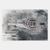 Laughing Zebra Wildlife Decoupage Papier Inpakpapier Vel (Voorkant 2)