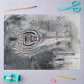 Laughing Zebra Wildlife Decoupage Tissuepapier (Craft)