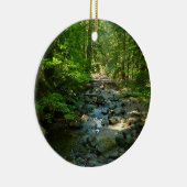 Laughingwater Creek in Mount Rainier National Park Keramisch Ornament (Rechts)