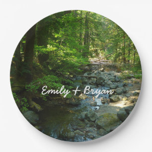 Laughingwater Creek in Mount Rainier National Park Papieren Bordje