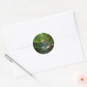 Laughingwater Creek in Mount Rainier National Park Ronde Sticker (Envelop)