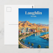 Laughlin, Nevada Briefkaart (Voorkant / Achterkant)