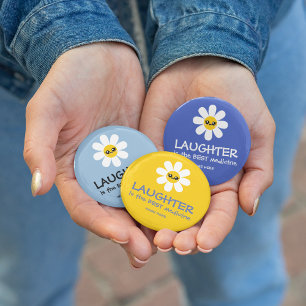 Laughter is de beste Button