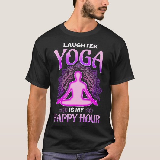 Laughter Yoga is mijn Happy Hour Premium T-shirt (Voorkant)