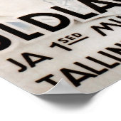 Laulupidu, Vanamuine Poster 1933 (Hoek)