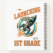 Launching into 1st Grade -Back to School Notitieboek (Achterkant)