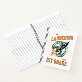 Launching into 1st Grade -Back to School Notitieboek