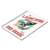 Launching into 2nd Grade -Back to School Notitieboek (Linkerzijde)