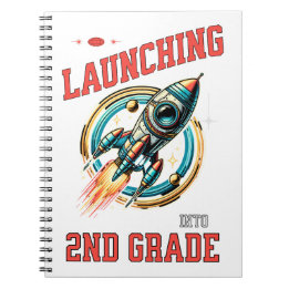 Launching into 2nd Grade -Back to School  Notitieboek