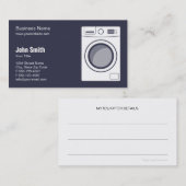 Laundromat/apparaatreparatie, service en verkoop visitekaartje (Voorkant / Achterkant)