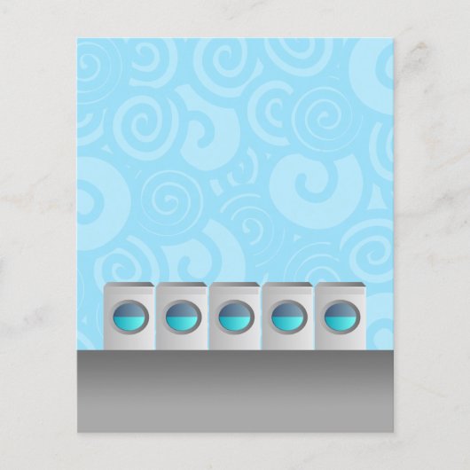 Laundromat Flyers (Voorkant)