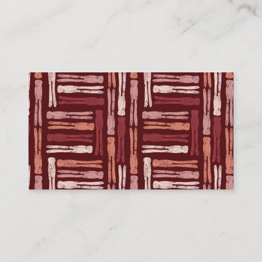 Laundromate, Launderette, Wash and Fold Service Visitekaartje (Achterkant)