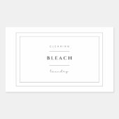 Laundry bleeklabel Stickers (Voorkant)