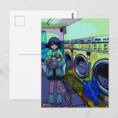 Laundry briefkaart (Voorkant / Achterkant)