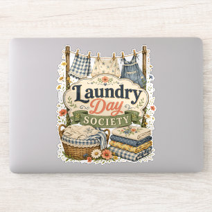 Laundry Day Society Cottagecore Bloemen Sticker
