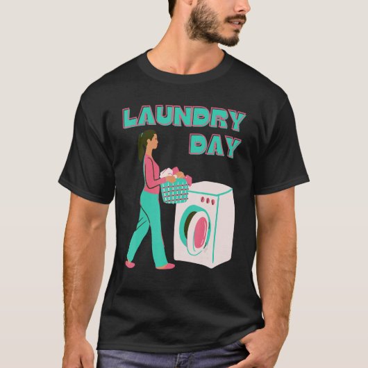 Laundry Day T-shirt (Voorkant)