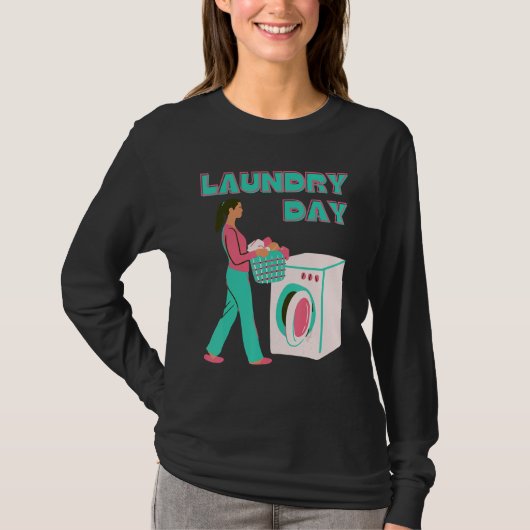 Laundry Day T-shirt (Voorkant)