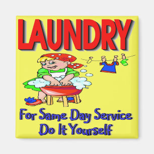 LAUNDRY - Doe het zelf voor de service op dezelfde Magneet