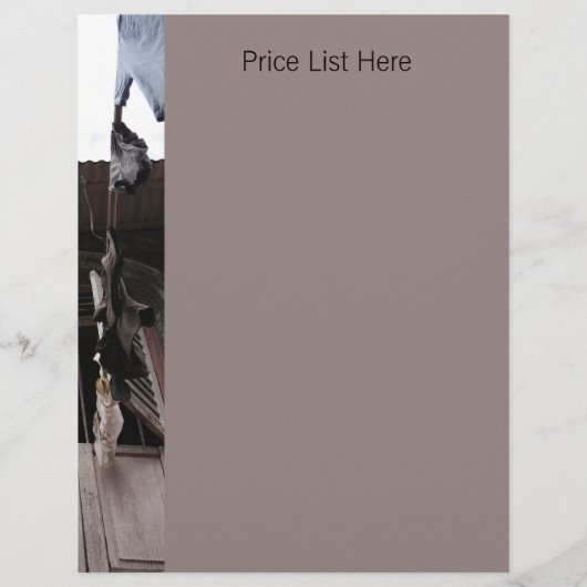 Laundry Flyer (Achterkant)