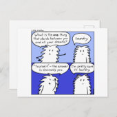 Laundry Little Niddles Briefkaart (Voorkant / Achterkant)