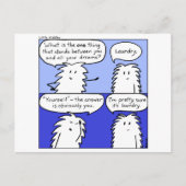 Laundry Little Niddles Briefkaart (Voorkant)