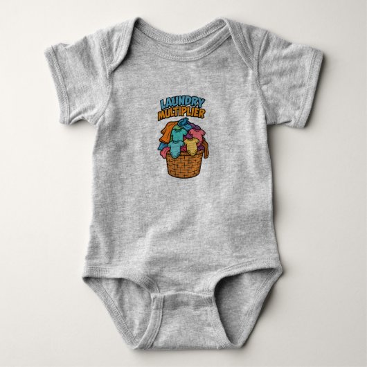 Laundry Multiplier Baby Bodysuit (Voorkant)