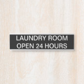 LAUNDRY ROOM 24 UUR KLAAR DEURBORDJE (Voorkant)