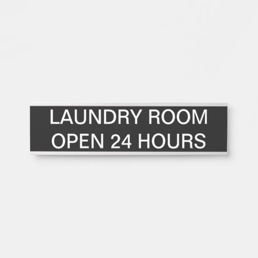 LAUNDRY ROOM 24 UUR KLAAR DEURBORDJE (Voorkant)