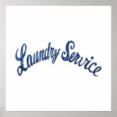 Laundry Service Poster (Voorkant)
