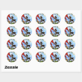 Laundy Thief Ronde Sticker (Vel)