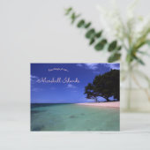 Laura Beach Marshall Islands Briefkaart (Staand voorkant)