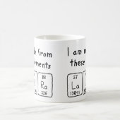 Laura de periodieke mok van de lijstnaam (Center)