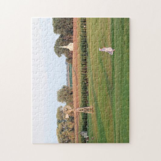 Laura Ingalls Wilder Family Homestead in DeSmet SD Legpuzzel (Verticaal)