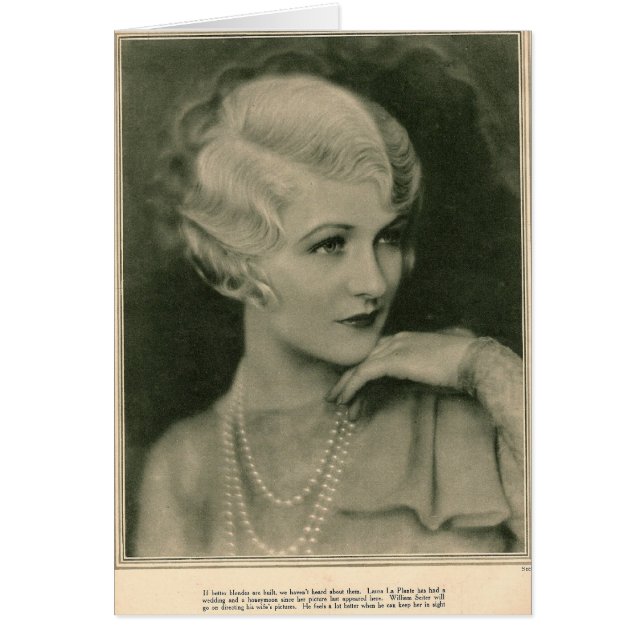 Laura LaPlante 1928 (Voorkant)